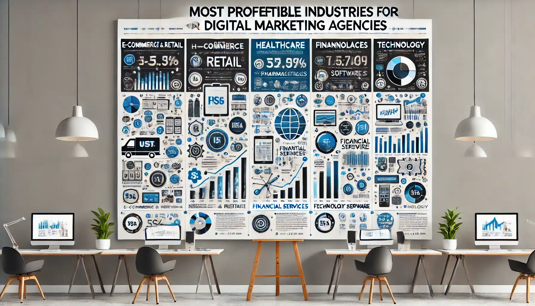 Profitable industries for Digital Marketing